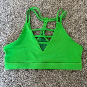 Women's Zyia Grid Bra-2 Lime XL NWOT